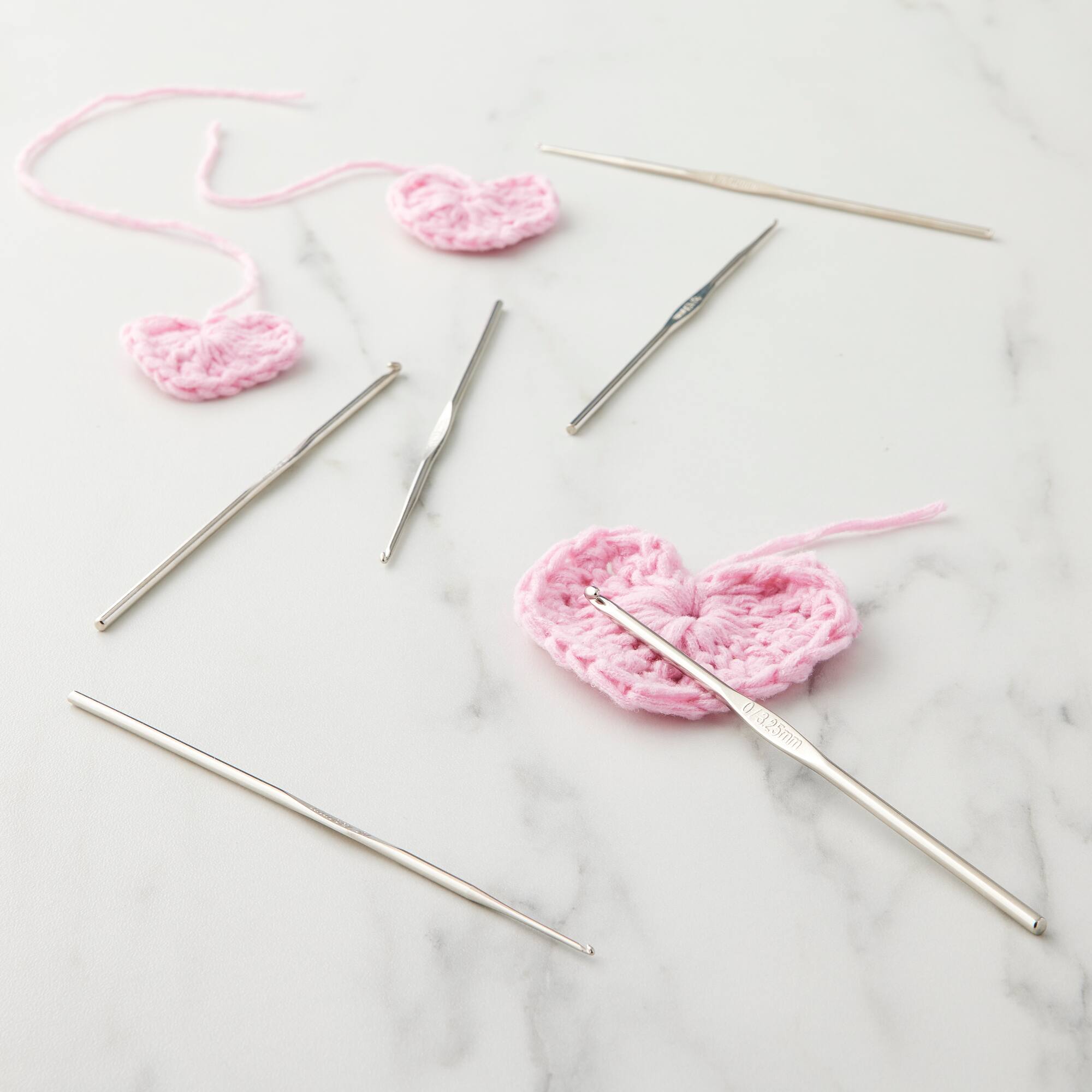 Steel Crochet Hook Set by Loops & Threads®